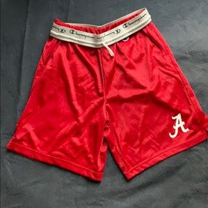 Champion Crimson Tide basketball shorts w/ POCKETS
